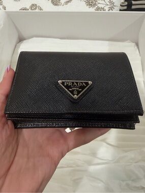 Prada small saffiano wallet